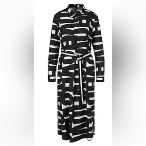 MARCCAIN Dress with love print